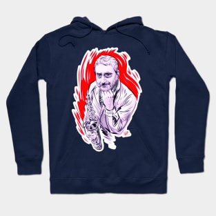 Lee Konitz - An illustration by Paul Cemmick Hoodie